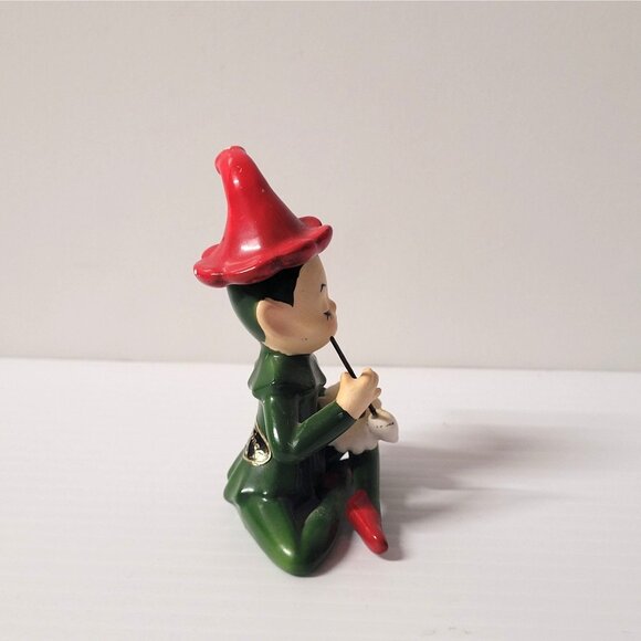 Vintage Josef Original Pixie Elf Ceramic Figurine 1950s Porcelain Japan Repair - Picture 2 of 7